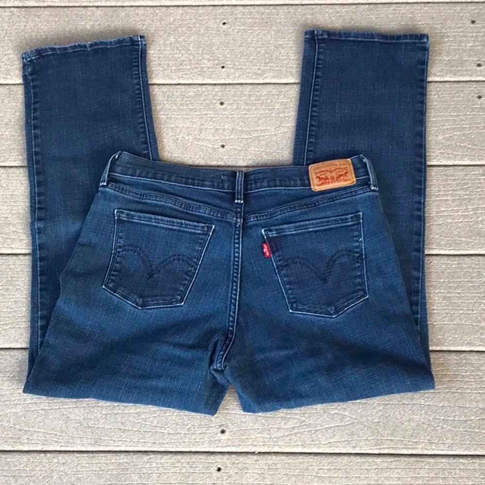 Levi's Classic 505 Blue Straight Leg Denim Jeans Size 29
